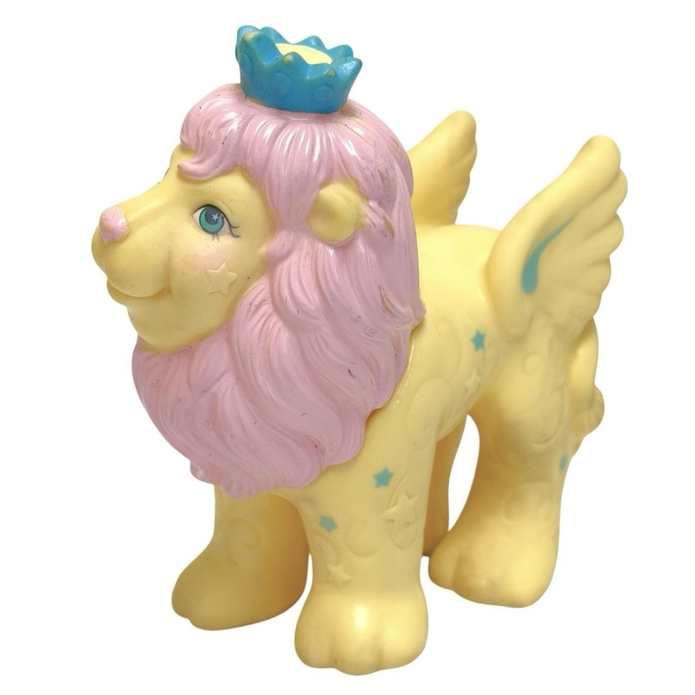 Vintage 1986 Moon Dreamers ROARY The Lion‎ Glow In The Dark Toy Hasbro 5.75"